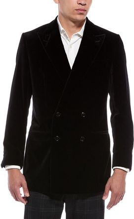 Blk Dnm Blk Dnm Velvet Blazer