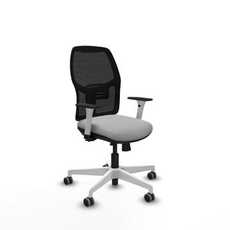 Piqueras y Crespo Silla De Oficina Piqueras Y Crespo Alfera Blanco Soporte Lumbar