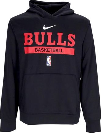 Nike Chicago Bulls Hoodie Tech Fleece Sweatshirt - Heren - Sportshirts - Zwart - S - Polyester - Fitness