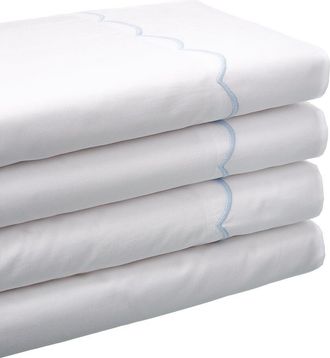 Maurizio Italy Scallop Sheet Set