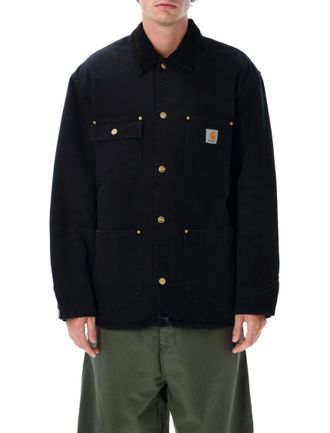 Carhartt Work in Progress Black Shirt Collar Jacket