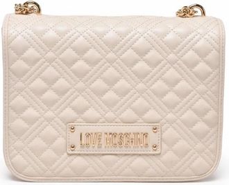 Love Moschino Tracolla Schoudertas - Dames - Schoudertassen - Wit - ONE Size - Tassen