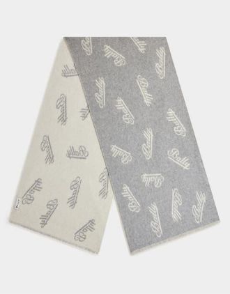 Bally Scarf with a Logo Motif in Multi at Nordstrom