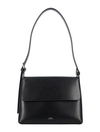 A.P.C. Black Virginie Shoulder Bag