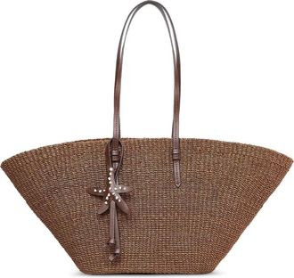 Poolside The East West tote bag - Brown