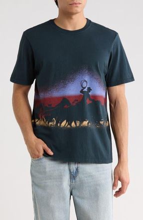 One Of These Days Driftin Back Cotton Graphic T-Shirt in Hard Washed Black at Nordstrom, Size Xx-Large