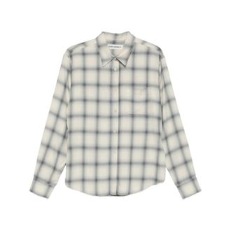 Our Legacy Shirts, female, Gray, Size: S Sacra Shirt