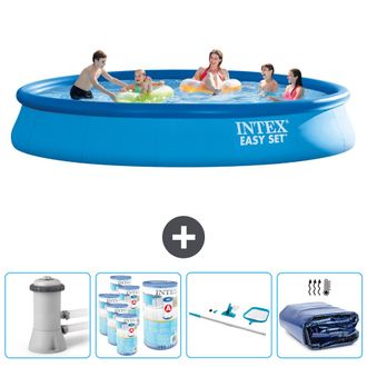 Intex Piscina Easy Set Redonda - 457x84 Cm - 5-piezas Scb93