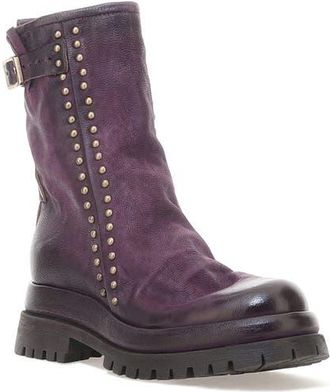 A.S.98 Duke Stud Trim Boot in Grape at Nordstrom, Size 10.5-11Us