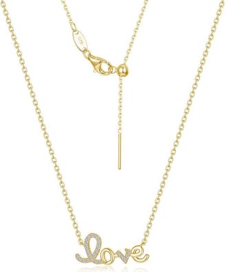 Lafonn Love Keepsake Pendant Necklace in Gold at Nordstrom, Size 20