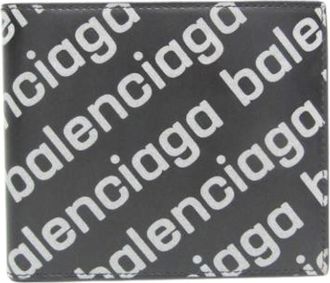 Balenciaga Pre-owned Wallets, male, Black, Size: ONE SIZE Pre-owned 594549 Bill wallet (bi-fold)