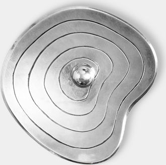 Mahnaz Collection Womens Vintage 1947 Sigurd Persson Swedish Early Sterling Silver Brooch