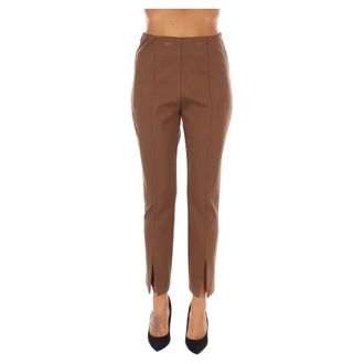 Nenette Cropped Trousers, female, Brown, Size: XS Cropped Trousers