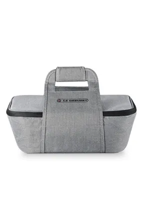 LE CREUSET Canvas Bakeware Tote in Noir at Nordstrom