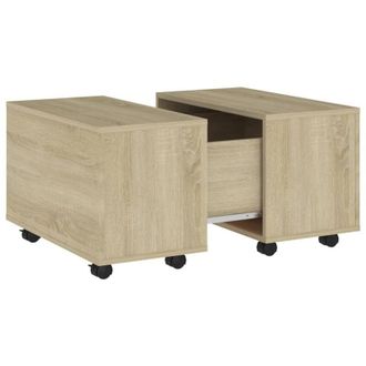 vidaXL Tavolino da Salotto Rovere Sonoma 60x60x38 cm Legno Multistrato - Vidaxl