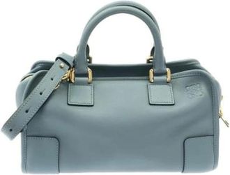 Loewe Pre-owned Handbags, female, Blue, Size: ONE SIZE Pre-owned Handbag