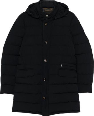 Moorer Parkas, male, Black, Size: XL Calandri Kn