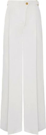 Elisabetta Franchi Mujer, Pantalones, Blanco, Talla: L
