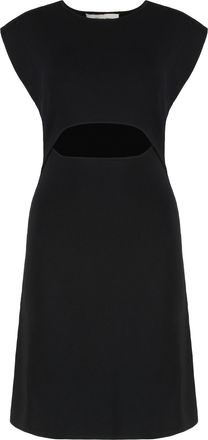 Yves Salomon Ribbed Knit Dress