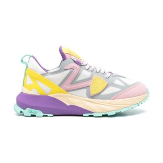 Philippe Model Sneakers, female, Multicolor, Size: 9 US Rocx Running Sneaker