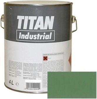 Titan Esmalte S/r Ex300 Verde Ral 6011 4l Tech, El Esmalte S/r Ex300 Verde Ral 6011 Es Un Esmalte Sint&eacute;tico Industrial De Alta Calidad, Con Secado R&aacute;pi - Ti