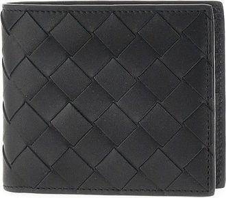Bottega Veneta Intrecciato leather bi-fold wallet Man One Size