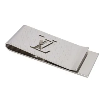 Louis Vuitton Silver Stainless Steel Money Clip (Pre-Owned)