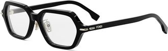 Fendi Selleria Bril - unisex - Brillen - Zwart - 53 MM - Accessoires