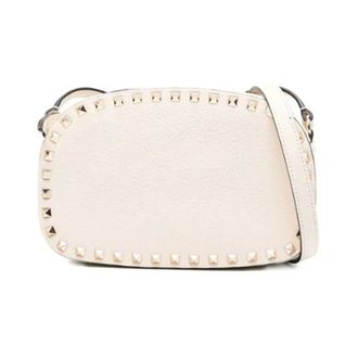 Valentino Garavani Cross Body Bags, female, Beige, Size: ONE SIZE Camera Case with Stylish Design