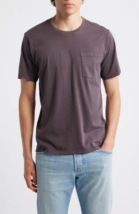 Rag & Bone Classic Fit Garment Dye Pocket T-Shirt in Coal Grey at Nordstrom, Size Xx-Large