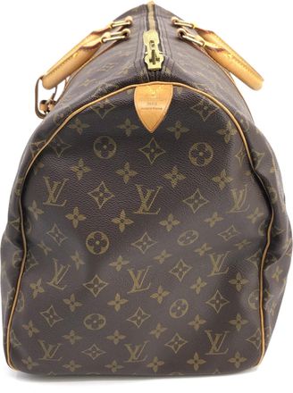 Louis Vuitton Monogram Keepall 55 Womens Handbag (Pre-Owned)