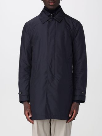 Fay Padded Waterproof Jacket in Polyester with Concealed Closure
