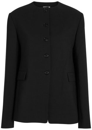 Khaite Jameson Woven Jacket - Black - 10 (UK14 / L)