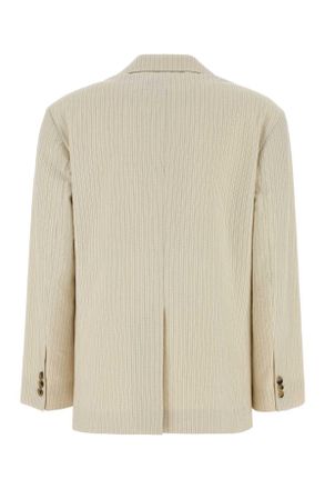 Dries Van Noten Ecru Giacche E Gilet Jacket