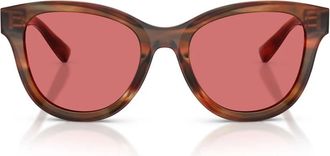 Dolce & Gabbana Phantos Zonnebril - unisex - Zonnebrillen - Bruin - 54 MM - Accessoires