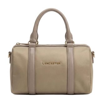 Lancaster Small Polochon Zip Bag Milano Ana - Dames - Handtassen - Grijs - ONE Size - Nylon - Tassen
