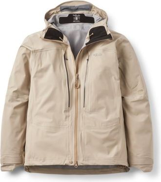 RAB Kinetic Alpine Stretch Jacket Regenjacke f&uuml;r Damen | beige