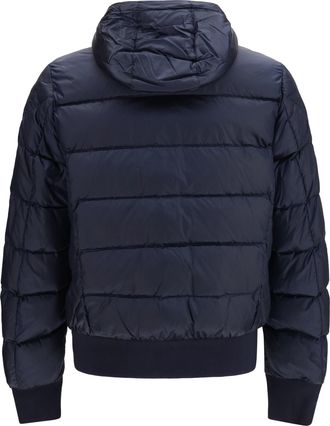 Parajumpers Mens Puffer Jacket Pharrel Navy Blue Inner: Duck Down Padded &