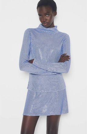 AS by DF Celestial Turtleneck in Celestial Blue at Nordstrom, Size 3X-Large