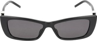 Gucci Sunglasses, female, Black, Size: 53 MM Black Grey Sunglasses Gg1681S Style