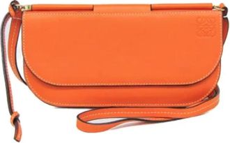 Loewe Pre-owned Cross Body Bags, female, Orange, Size: ONE SIZE Pre-owned Cross Body Bag