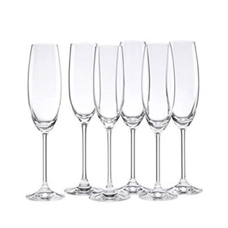 Lenox Tuscany Classics Set, Champagne Flutes, 6 Count, Clear