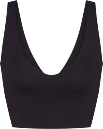 Nike (WMNS) Nike x SKIMS Matte V-Neck Bra Obsidian BALLL8616W-OBD
