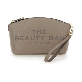 Marc Jacobs The Beauty Bag - Dames - Toilettassen - Grijs - ONE Size - Leer - Tassen