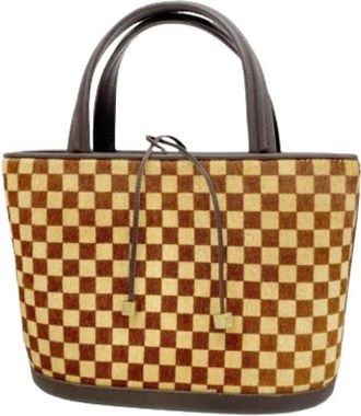 Louis Vuitton Pre-owned Handbags, female, Brown, Size: ONE SIZE Pre-owned Vintage Handbag