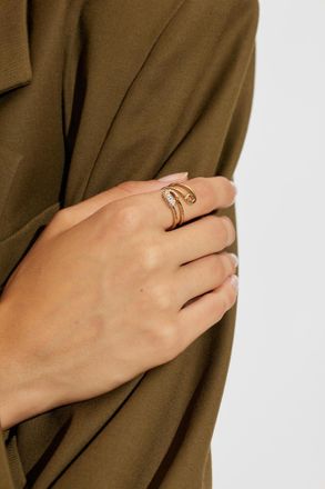 Kate Spade New York Ring With Shimmering Crystals, Womens, Gold