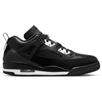 Nike Jordan Mens Spizike Low - Basketball Shoes White/Black/Black Size 10.0