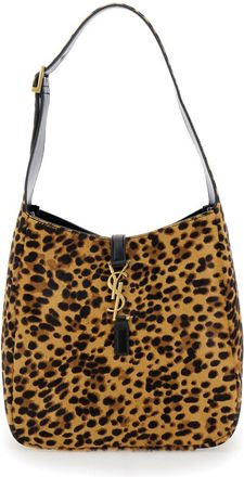 Saint Laurent Brown Le 5 7 Supple Small Shoulder Bag