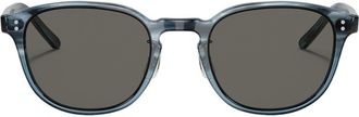 Oliver Peoples Fairmont Sun-F round-frame sunglass - unisex - Acetate - 49 - Blue