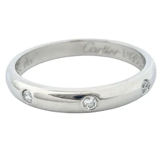 Cartier Platinum 950 Band Ring (Pre-Owned)
